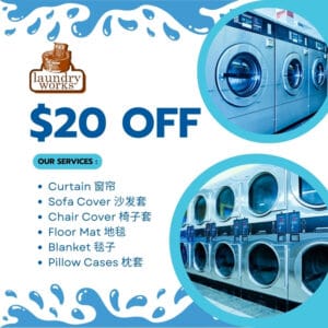 $20 OFF Laundryworkz Voucher